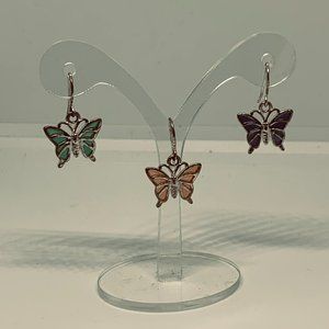 Butterfly earring bundle